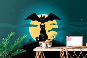 Carta da parati – Fantasmi amichevoli alla luna piena