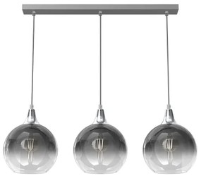 Vetro di ricambio per lampadario MONTE E27 diametro 20 cm fumé