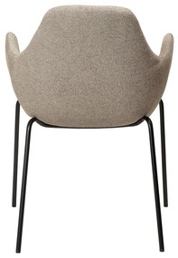 Poltrona beige in tessuto bouclé Zimmer - DAN-FORM Denmark