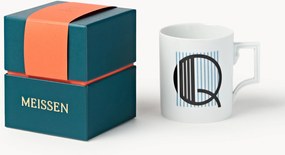 Westwing x MEISSEN, Tazza fatta a mano con motivo decorativo Initials