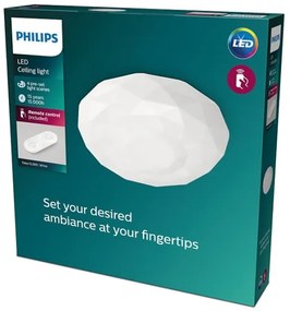 Philips - Plafoniera LED dimmerabile TOBA LED/23W/230V 2700-6500K + TC