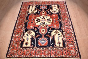 Mashad Tappeto 180 x 140 (Iran) Annodato A Mano