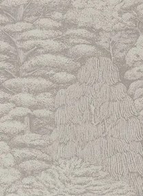 Tapete Woodland Toile von Sanderson - Linen/ Gilver
