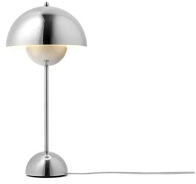 &Tradition - Flowerpot VP3 Lampada da Tavolo Chrome-Plated &Tradition