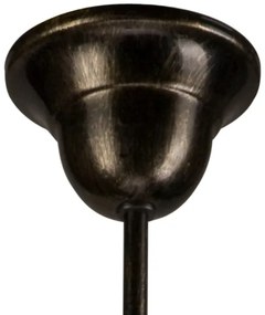 Lampadario a sospensione con catena DONATO 6xE14/40W/230V