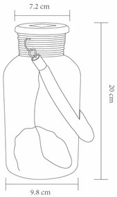 Globo 33979 - Lampada LED solare SOLAR LED/0,6W/3,2V IP44