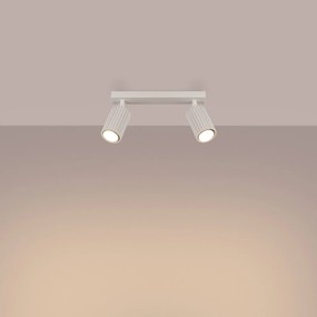 Plafoniera da Soffitto 2xGU10 in Alluminio KARBON 2