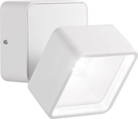 Ideal Lux - Applique da esterno OMEGA LED/7W/230V CRI 90 IP54 bianco