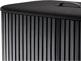 Cesta per il bucato nera in bambù 3x30 l Tota Trio Luxe – Joseph Joseph