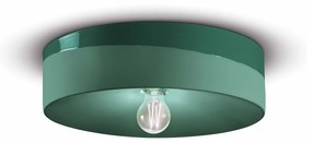 Ferroluce Decò  Pi - ceiling lamp 1 light  C1792 Verde bottiglia