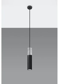 Apparecchio a sospensione grigio-nero Edo - Nice Lamps