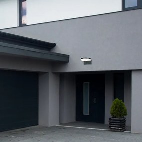 Rabalux 77119 -Applique da esterno con sensore BATIDA LED/9W/230V IP54 nero