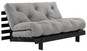 Divano letto grigio 140 cm Roots Black Night - Karup Design