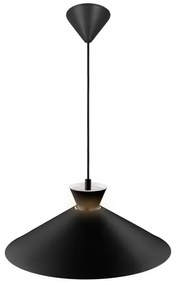 Nordlux - Lampadario a sospensione con filo DIAL 1xE27/40W/230V diametro 45 cm nero