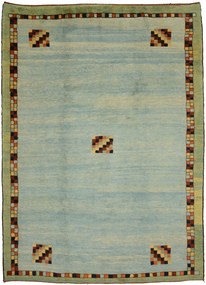 Gabbeh Tappeto orientale 200 x 280 Blu (Afghanistan) Annodato A Mano