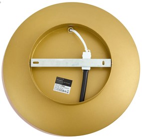 Lampada da parete moderna rame 34,5 cm 2 luci - Sunrise