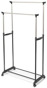 Appendiabiti mobile Cleano a doppia altezza regolabile - Compactor