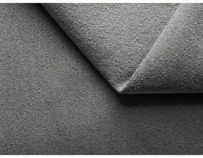 Letto matrimoniale imbottito grigio con contenitore con griglia 180x200 cm Kiana - Makamii