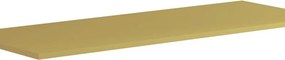 Top per lavabo L 120.5 x H 1.8 x P 46 cm giallo sole truciolare, opaco