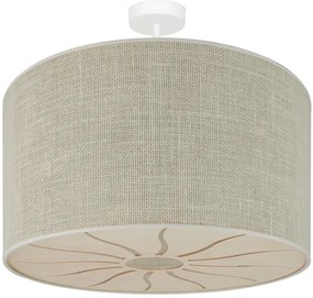 Brilagi - Plafoniera COUNTRY ROLLER 1xE27/15W/230V Ø 50 cm crema