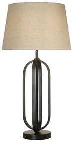 Searchlight EU91101NA - Lampada da tavolo CHIC 1xE27/60W/230V beige