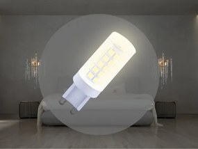 Lampadina LED G9/4,6W/230V 2800K