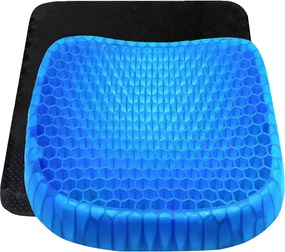 Cuscino Gel per Sedute Prolungate 37x30x4 cm Ergonomico...
