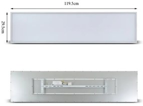 Brilagi - Plafoniera LED SLIMFRAME LED/58W/230V 120x30 cm bianco