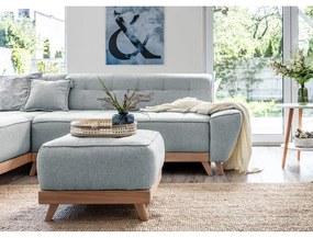 Poggiapiedi grigio chiaro Dazzling Daisy - Miuform