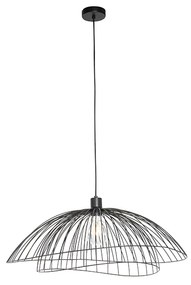 Lampada a sospensione design nera 60 cm - PUA