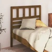 Testiera per Letto Miele 81x4x100 cm in Legno di Pino cod 8697