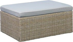 Set di mobili da giardino beige/marrone chiaro in rattan artificiale Modular – Unique Furniture