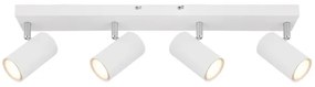 Globo 57911-4W - Faretto ROBBY 4xGU10/35W/230V bianco