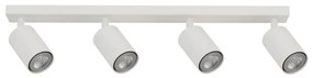 Faretto ZOOM 4xGU10/25W/230V bianco
