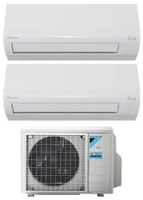 Daikin - Climatizzatore Condizionatore Dual Split Inverter serie siesta 12+12 con 2AMXF50A R-32 Wi-Fi Integrato 12000+12000