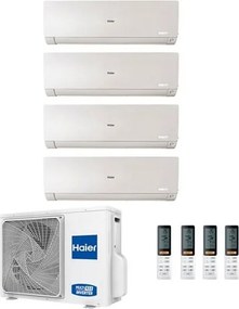 Climatizzatore Haier Quadri Split Flexis Bianco 9000+9000+9000+12000 4U75S2SR2FA R-32 a++/a+ 9+9+9+12