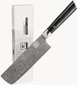 Coltello Nakiri in damasco Zayiko Black Edition