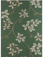 Farrow & Ball Carta da parati Ringwold - Green/ Off-White/ Gilver