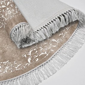 Set di tappetini per il bagno grigio tortora 2 pz 60x100 cm – Foutastic