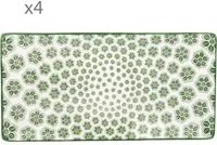 Set 4 ciotole puntini blu porcellana Hanami