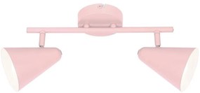 Faretto AMOR 2xE14/40W/230V rosa