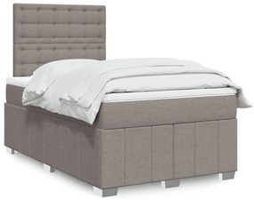 Giroletto A Molle Con Materasso Tortora 120x200 Cm İn Tessuto /