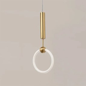 Lampada a sospensione LED LHJ059-1CP Brush Gold