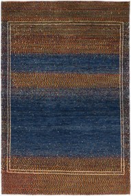 Gabbeh Tappeto persiano 120 x 180 Blu (Iran) Annodato A Mano
