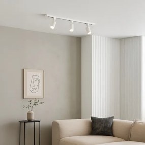 Faretto per sistema a binario TIGER 3xGU10/10W/230V bianco