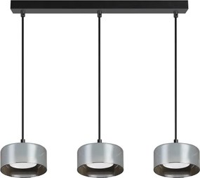 Brilagi - LED Lampadario a cavo AURA LUX 3xGX53/30W/230V nero/fumé