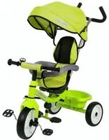 Triciclo a Spinta Seggiolino Reversibile per Bambini Miller Colibrino Verde