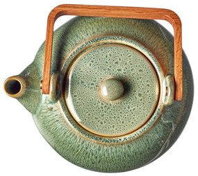 Teiera verde in ceramica con filtro 1,2 l Gastro Green – Bitz