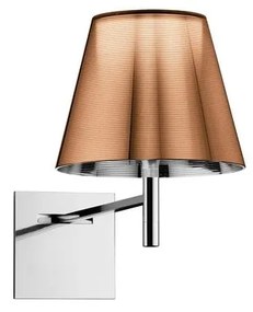 Flos Ktribe Wall Lampada Da Parete 24 cm a luce diffusa con diffusore esterno Bronzo Alluminizzato