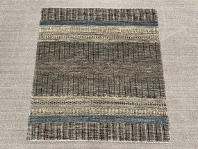 Loribaft Tappeto 110 x 100 Marrone (Iran) Annodato A Mano
